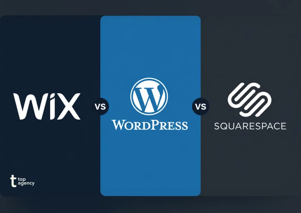 wix wp squarespace